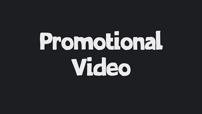 create a professional advertising video or promotional video