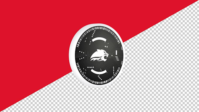 create 3d cryptocurrency coin crypto nft blockchain bitcoin logo spin animation
