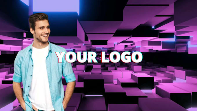 animate your picture in a dj visuals vj loop logo animation