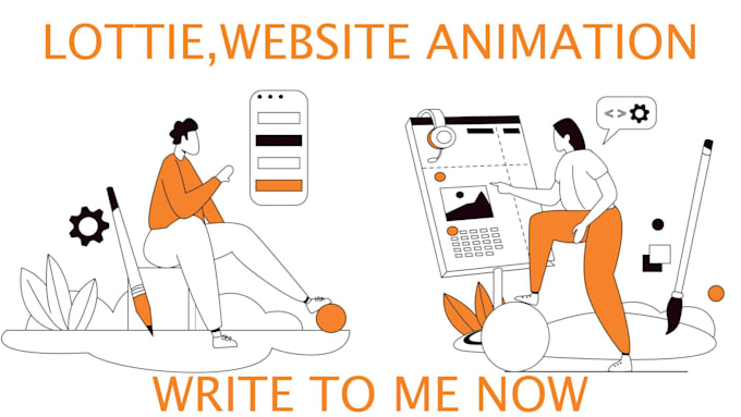 custom web animations lottie, svg, json