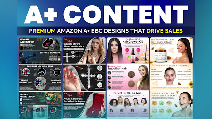 design amazon ebc, a plus content to boost sales