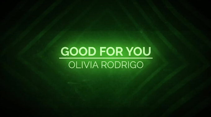 create cool lyric video for your music