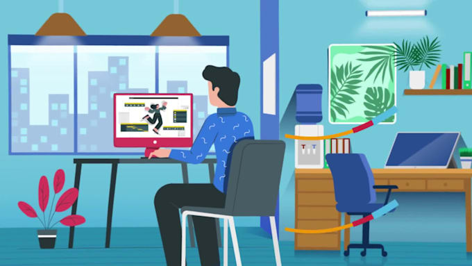 create 2d animation videos or business explainer videos