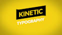 create a short video ad with kinetic typography