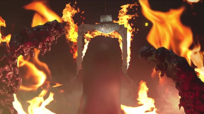 add realistic fire rain horror and vfx to videos