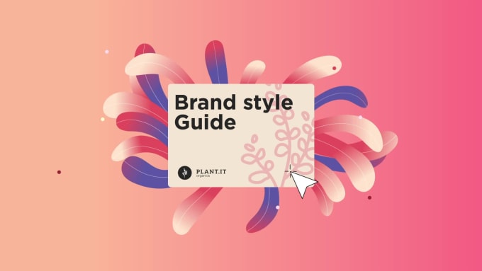 Create a brand style guide for your business.