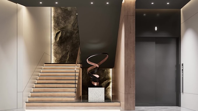 create interior design, 3d modelling and rendering,
