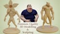 design and sculpt a premium quality 3d model for 3d print