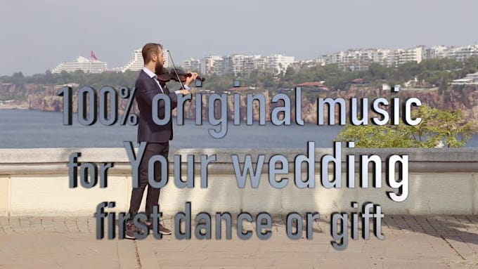 create original music for your wedding, first dance or gift