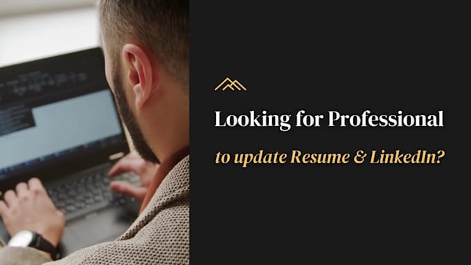 do resume and linkedin profile optimization professionally