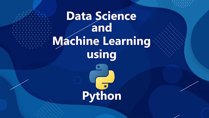 machine learning using python