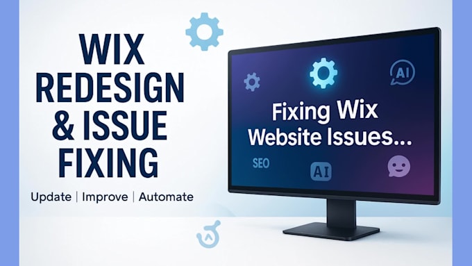 redesign wix website ai chatbot virtual wix website redesign and smart features