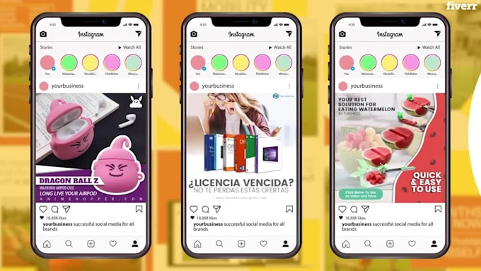 design your post for facebook, twitter, instagram