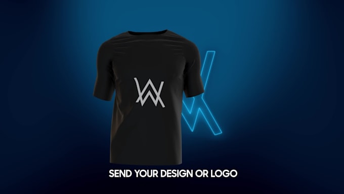 create a t shirt mockup animation for you
