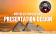 custom design business powerpoint google slides for webinars or pitch decks