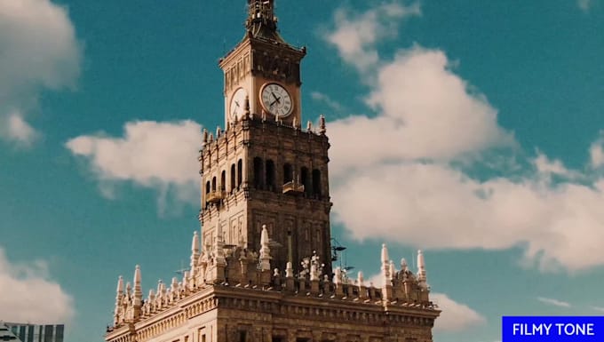 do professional video color grading and color retouching