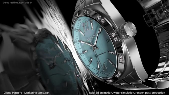 highlight your product in a professional 3d animation and still images