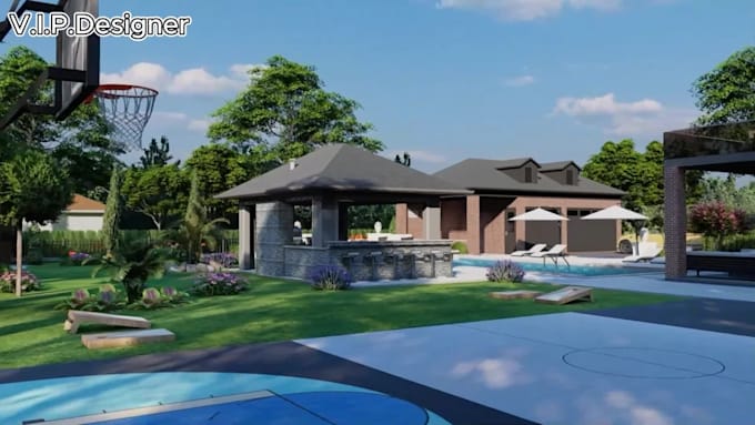 do landscape design, garden design, backyard, swimming pool