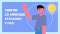 create 2d animated explainer video