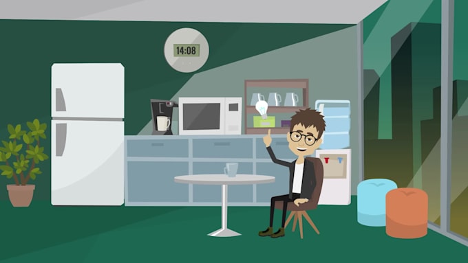create 2d animated explainer video for your business promotion