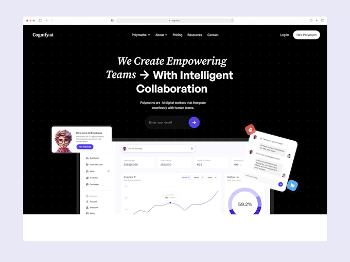 design a modern business website UI in figma