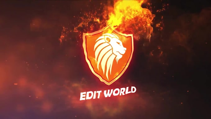 create awesome motion graphic intro outro logo animation