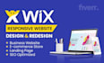 design or redesign wix website and wix ecommerce website