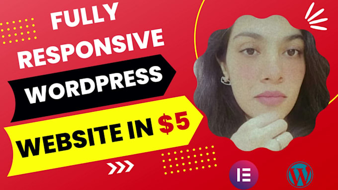 do full website creation on wordpress