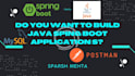 build java applications using spring boot frameworks