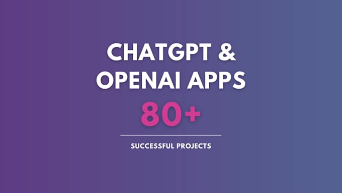 build a chatgpt openai app for you