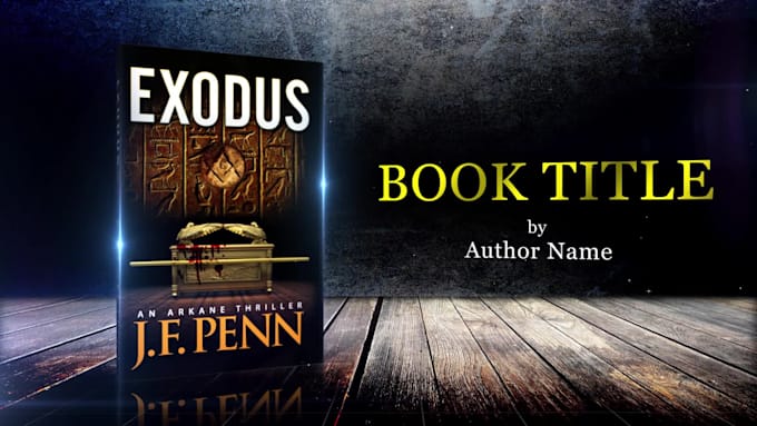 Hot Deals! I will make unique book promo video for you  for $30