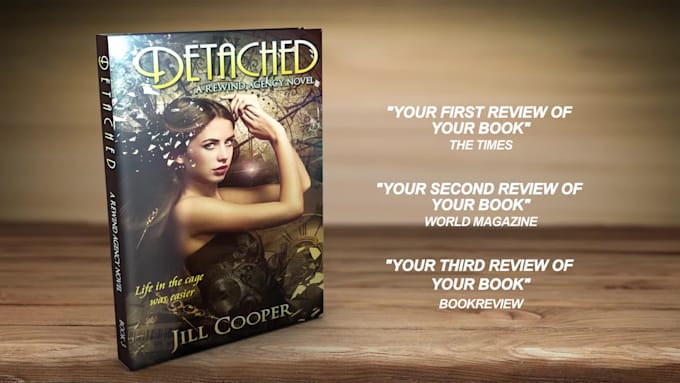 I will make book promo video for you