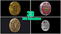 convert 2d to 3d and create 360 spinning loop animation