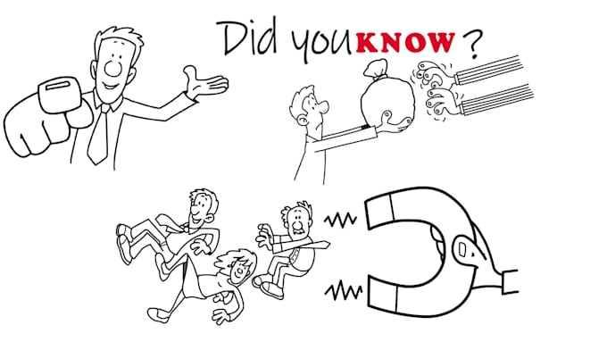 create whiteboard animation doodle video