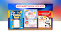 create children handwriting letters tracing workbook practice for KDP or etsy