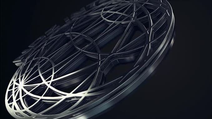 make a stunning 3d logo animation intro for your brand
