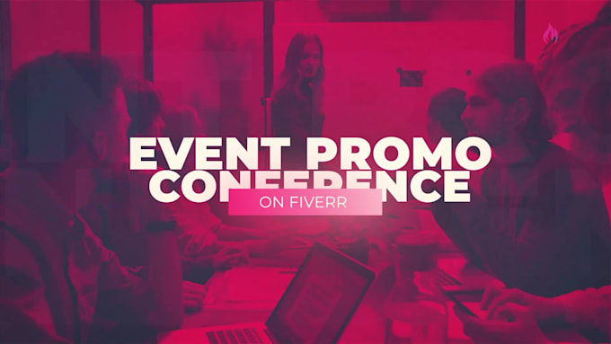 create creative event promo video