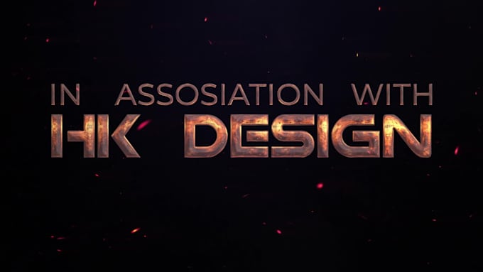 create cinematic title animation for your movie
