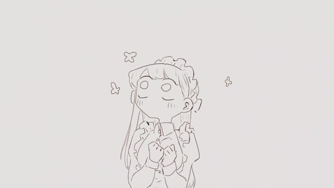 create appealing and detailed 2d anime styled gifs for you