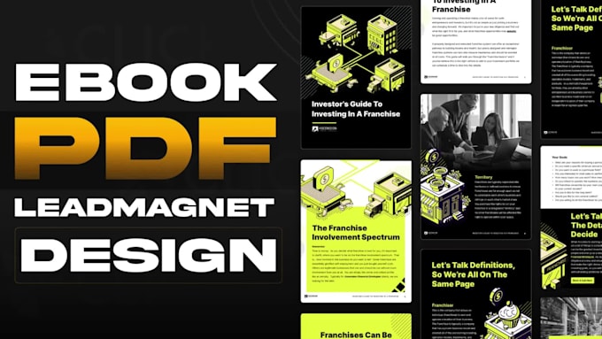 design leadmagnet, workbook, PDF ebook with indesign or affinity