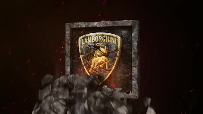 intro video for your logo broken stone