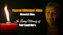 create funeral slideshow video and memorial tribute video