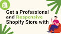 setup profitable shopify website or shopify store design