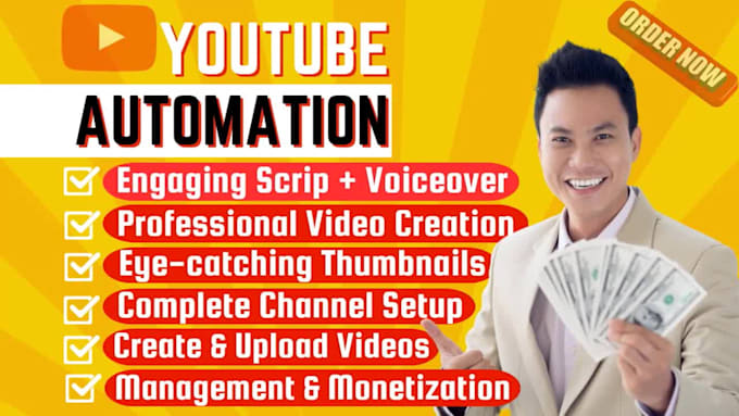 create youtube automation channel and automated videos