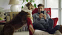 make a funny video ad with a dog purchasing your product