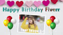create happy birthday video