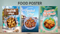 create food advertisement poster for your brand