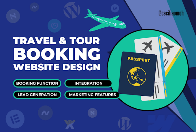 tour website, hotel booking website, vacation rental website, airbnb website