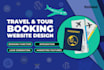 tour website, hotel booking website, vacation rental website, airbnb website