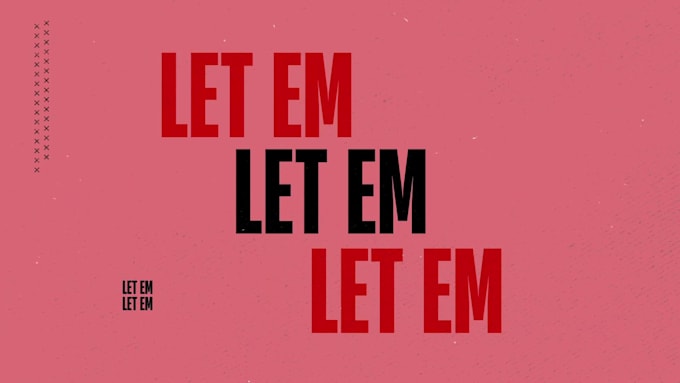 design unique and animated lyric video